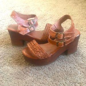 Bed Stu Kenya Platform Heels